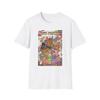Antifa T-Shirt Psychedelic Style of Artist Peter Max Unisex Softstyle Tee