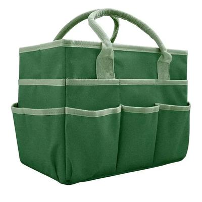 Craft and Office Supply Tote Bag with Five Side Pockets Water Resistant Oxford Fabric and Handles for Easy Organization