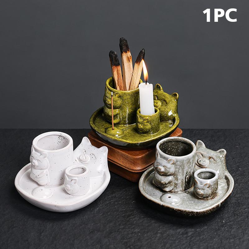 1PC Multifunctional Incense Burner For Meditation Incense Stick Holder Meditation Multiple Options Available
