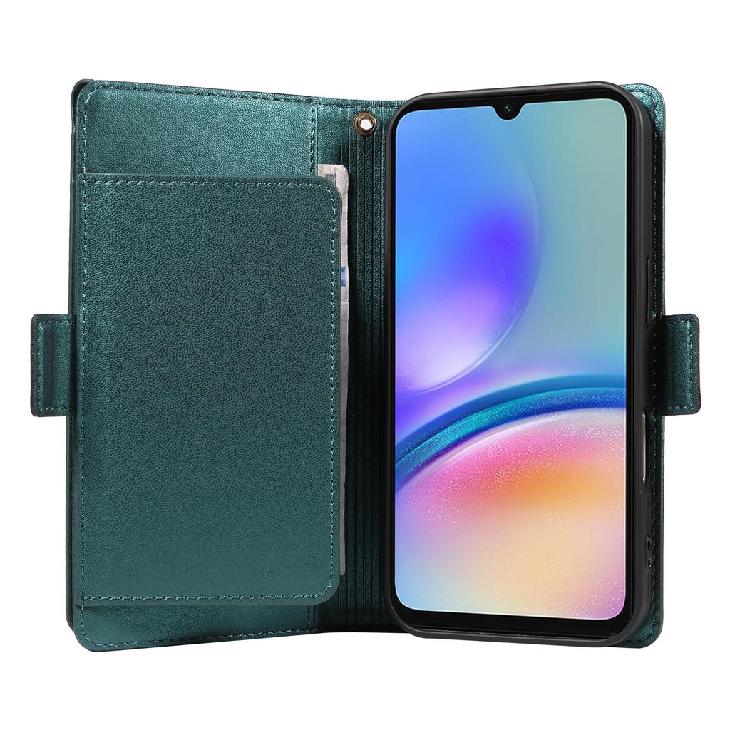 Husă pentru Samsung Galaxy A05s 4G cu Suport Multi-Card și Curea Husă Telefon din Piele PU Suport