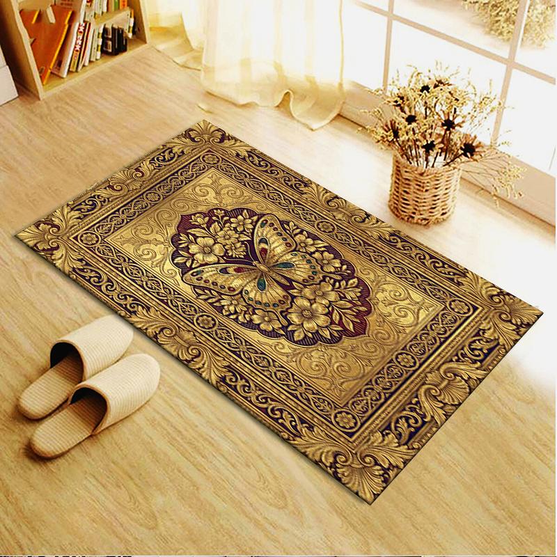 2025 New Butterfly Decoration Carpet Rug for Living Room Bedroom Home Sofa Decoration,Kids play Non-slip Floor Mat41