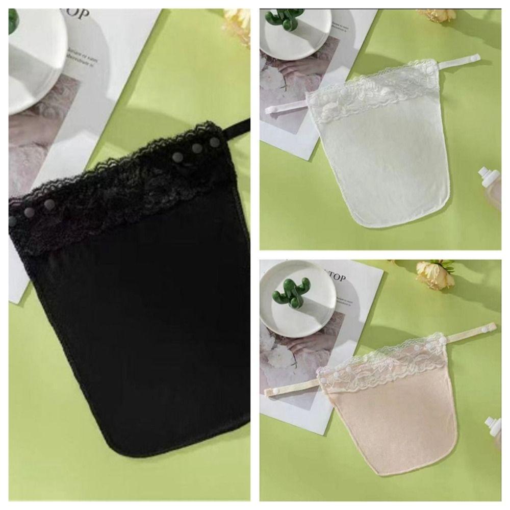 Invisible Strapless Insert Wrapped Chest Clip on Bralette Lace Anti-Glare Tube Top Soft Lady