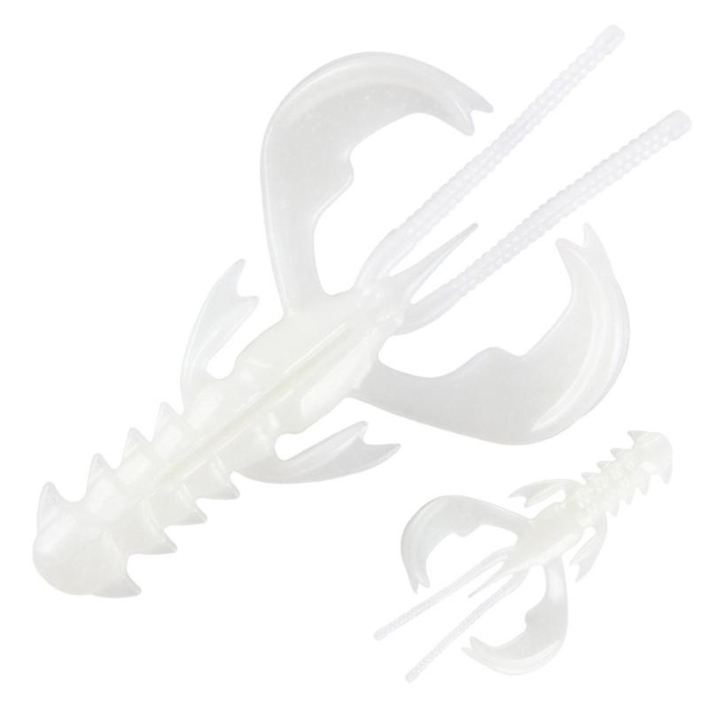 10Pcs/pack Simulation Prawns Shrimp Fishing Tackle Lures Baits Soft Crawfish Soft Shrimp Lures Baits Soft Lures Worms