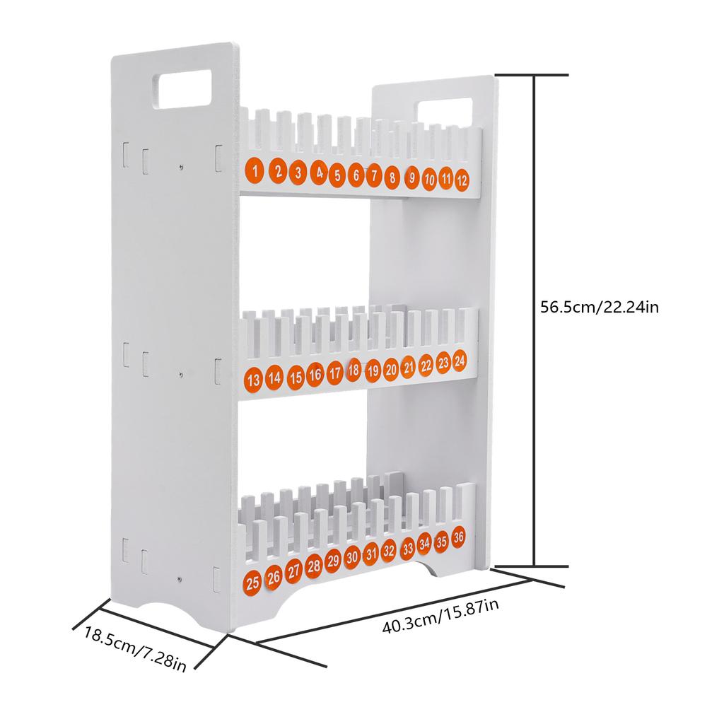 Suporte de Celular com 36 Compartimentos, Organizador de Armazenamento de Telefone em PVC de Alta Resistência com Compartimentos Numerados para Gerenciamento de Sala de Aula e Escritório