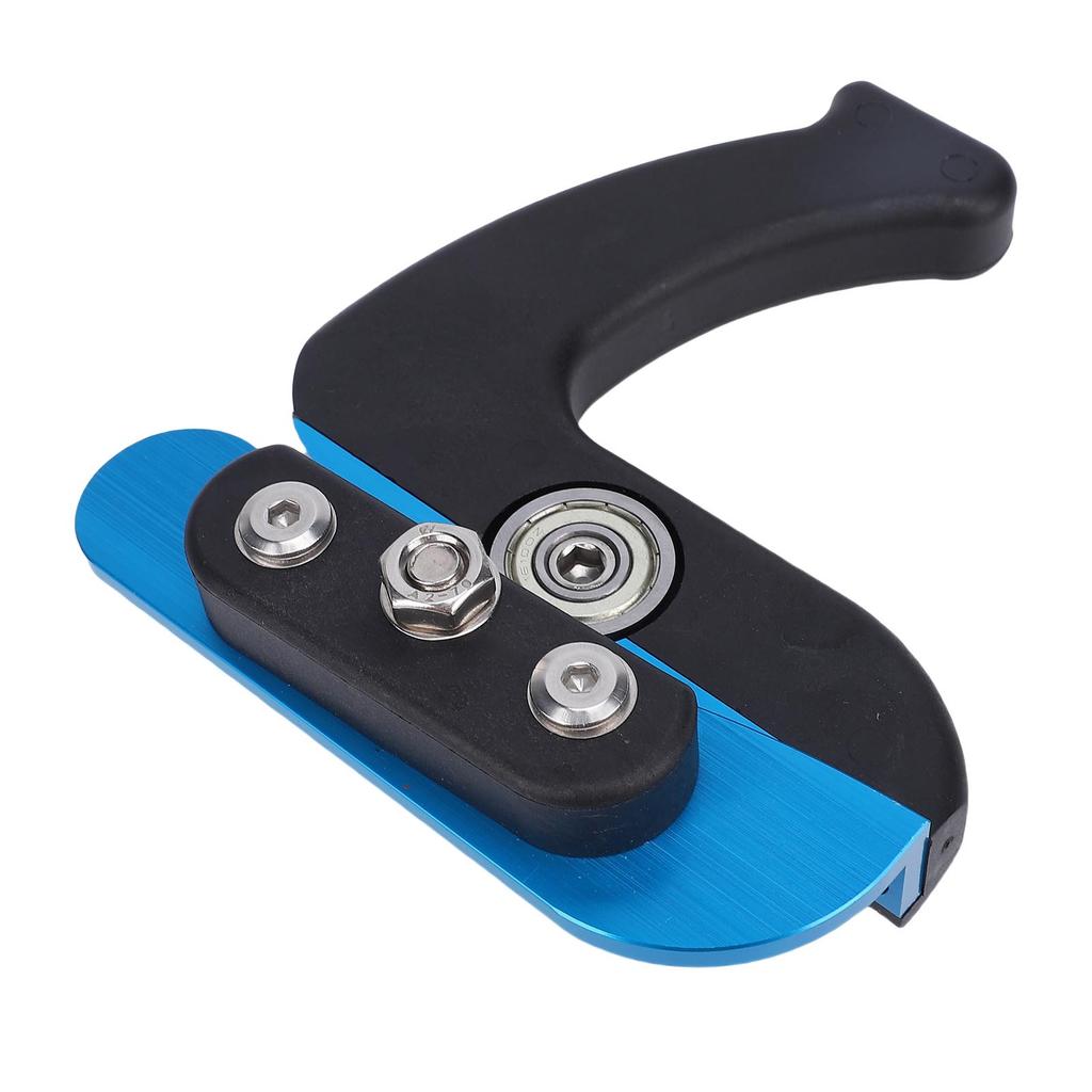 Edges Banding Cutter with U Shaped Trimmer Dual Offset Bearings Woodworking Hand Trimming Tool for Box PVC ACP Melamine Laminate Board