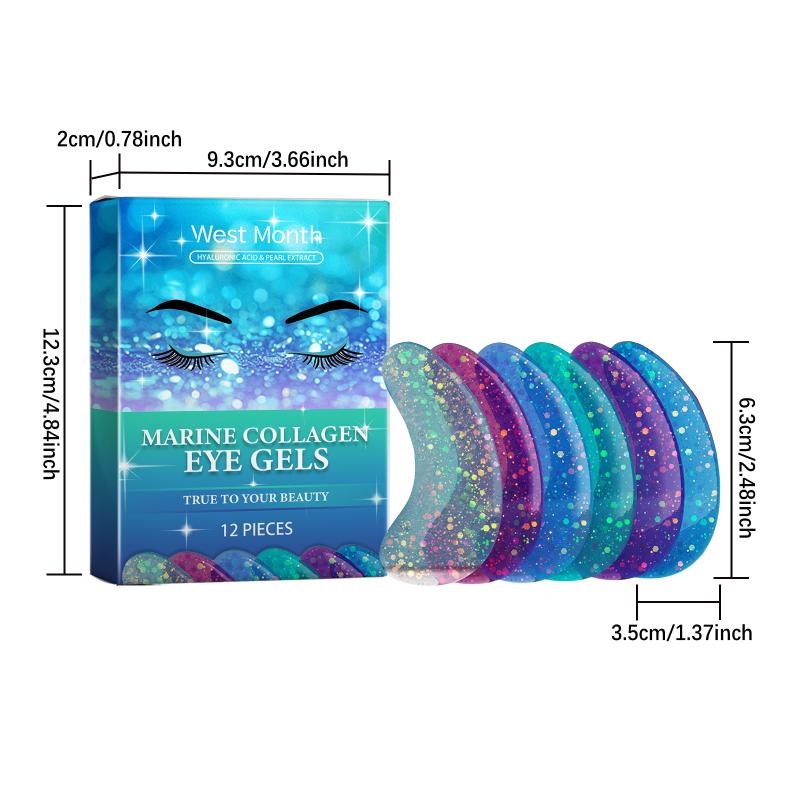 Moisturizing And Hydrating Eye Mask Gently Nourishes And Lightens Wrinkles Around The Eyes Leaving The Skin Smooth Eye Patches
