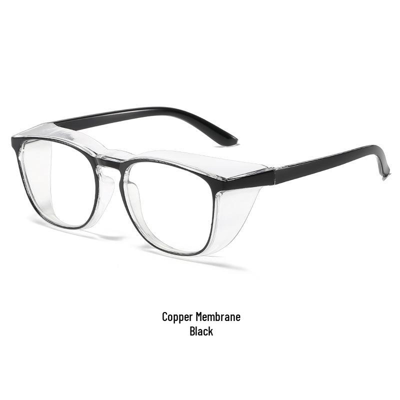 Lightweight and Stylish TR90 Large-frame Glasses with Anti-blue Light, Anti-fog, Anti-pollen, and UV Protection for Myopia.