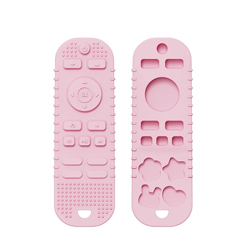 Non-Toxic Silicone Baby Teething Toys Bpa Free Tv Remote Control Shape Teething Toys Chew Relief Soothe Babies Gums For Babies Toddlers