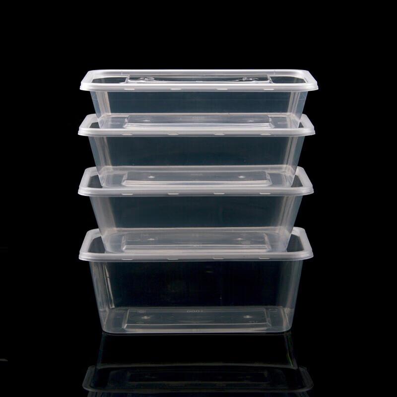 Yanggge Disposable Clear Plastic Takeaway Containers