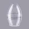 Cosmetic Puff Holder Transparent Professional Egg Puff Case Sponge Egg Box Puff Holder Storage Box