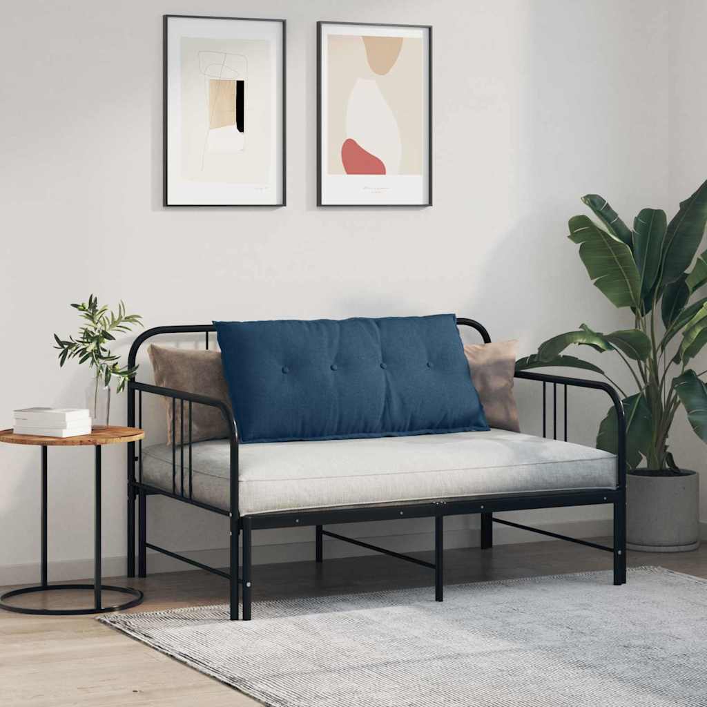 Back Cushion Blue 100 x 19 x 50 cm Fabric