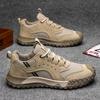 Autumn Men's New Outdoor Labor Protection Shoes Anti Slip and Wear-resistant Sports Shoes Casual Hiking Shoes  Casuales