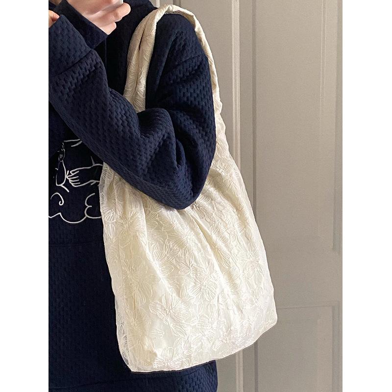 Melt The Girl'S Heart! Korean Gentle Wind, Lace Lace Shoulder Bag, Lace Fairy Bag That Matches Skirts