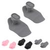 2PCS Fingerless Gym Grips Breathable Ergonomic Antislip Silicone Weight Lifting Grips for Workout Ex