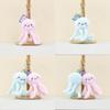 Cute Marine Animal Plush Jellyfish Hanging Pendant Soft Octopus Keyring Toy
