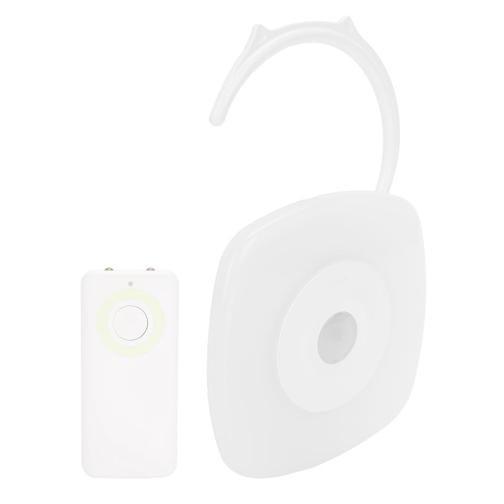 LED Rechargeable Night Light Induction Infrared Lamp Remote Control ABS PC Warm Light