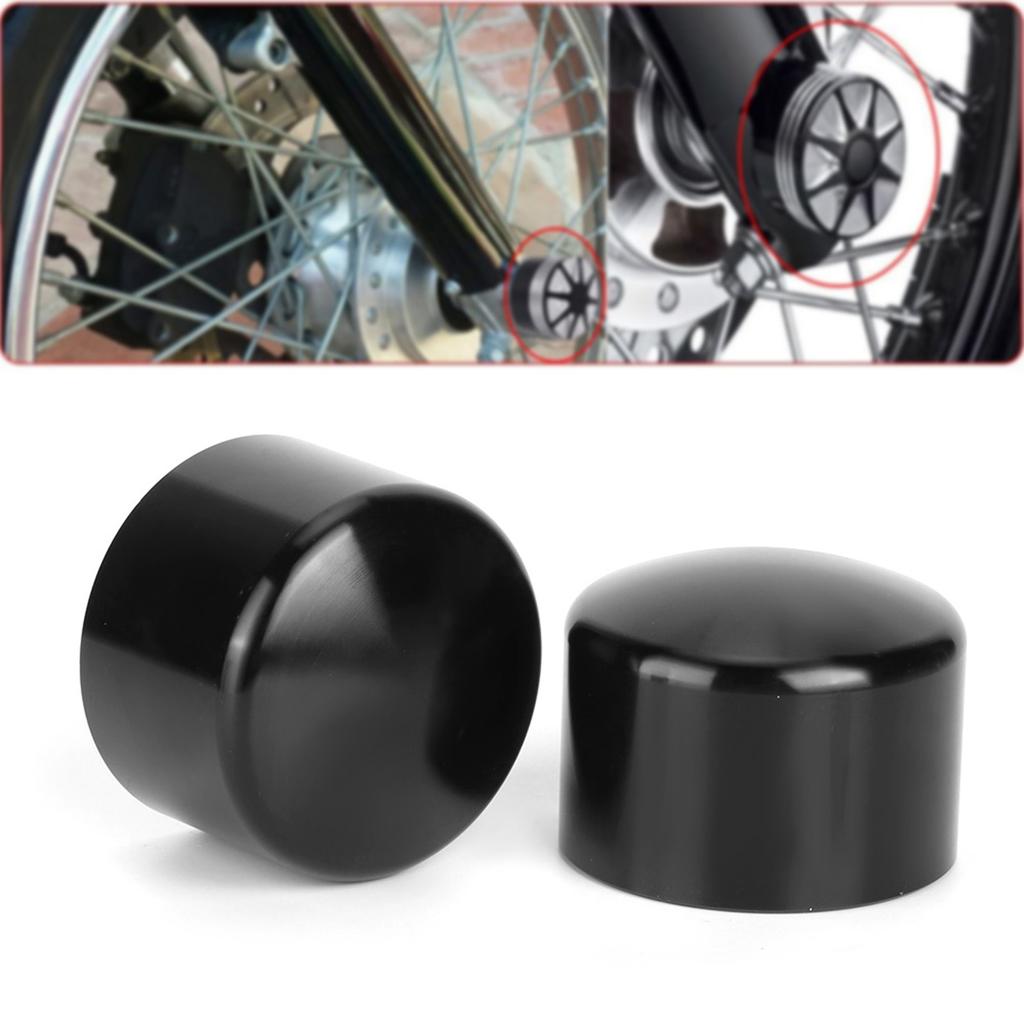 Motorrad Vorderachskappe Aluminiumlegierung Mutterabdeckung Passend für Tri Glide