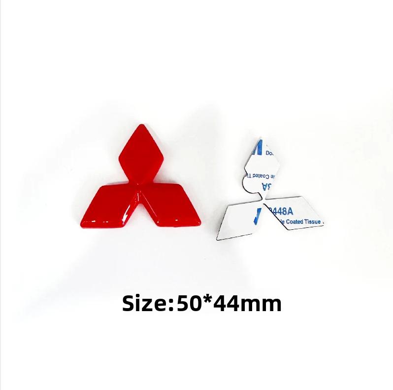 Auto Lenkrad Logo Abdeckung Aufkleber Für Mitsubishi Outlander Lancer ASX Eclipse L200 Pajero Delica EVO Attrage Innenteile