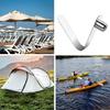 6Pcs Stainless Steel Push Button Clip Replacement Tube Locking Pin Clip Awning Tent Poles Push Button Clip Enduring