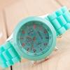 1Pc Silicone Watch Korean Version Fashionable and Beautiful Color Jelly Student Sports Watch