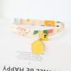 Colorful Cartoon Pet Collar With Bell Safety Buckle Cats Dogs Small Medium Pets