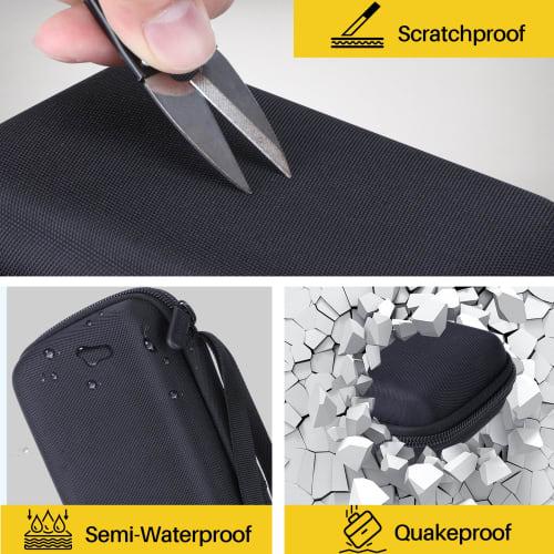 Lebakort Storage Case Compatible with TASCAM DR-10L/DR-10L Pro Lavalier Microphone Recorder