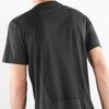 SALOMON Solid Color Crew Neck Pullover Short Sleeve T-Shirt Men Tops Black C21169