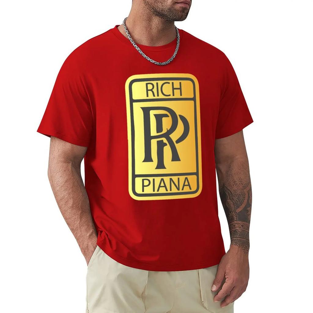 Rich piana Io sono la 5 T-shirt Essenziale pesanti ad asciugatura rapida t-shirt da uomo casual eleganti
