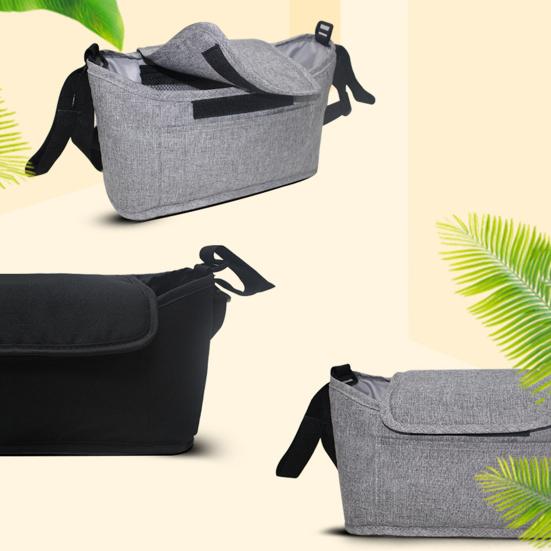 Pram Hanging Bag Large Capacity Multifunctional Lightweight Infant Pram Hanging Bag for Pram
