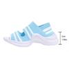 Fashion Fashion Striped Knitted Sports Sandals for Women Thick Sole Casual Wedge Sandals Woman 2025 Summer Comfortable Walking Sandalias