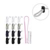 12pcs Drawstring Cord And Easy Threader Tool Kits For Sweatpants Hoodies Coat Swim Trunks Drawstring Rope Replacement