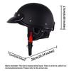 Unisex Retro Motorcycle Helmet Half Shell Summer Electric Vehicle Scooter Helmet Japanese Style Rai 3C Certified