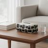 Checkerboard Tissue Box Holder Luxury Style Modern Decorative Home Decor for