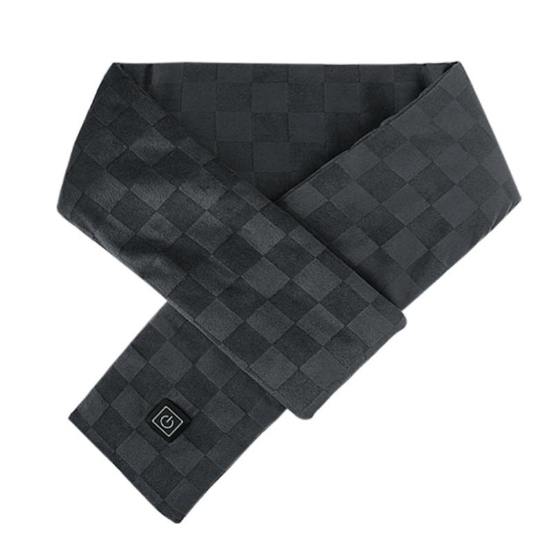 Electric Heated Scarf Windproof Outdoor Sports USB Charging Pad Thermal Scarf