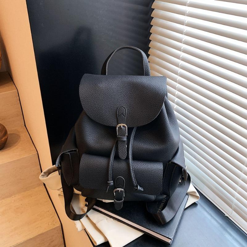 Stylish and simple backpack bag New niche portable backpack Student class commuter schoolbag