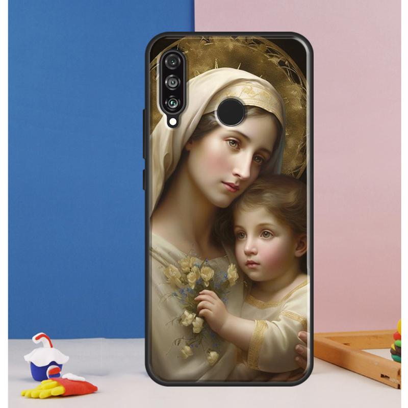 Virgin De Guadalupe Virgen Mary Case For Huawei Nova 12i 11i 8i 7i 12s Y73 Y70 Y90 Y60 Y72 Y61 Y91 9 10 SE P40 Lite P30 Pro