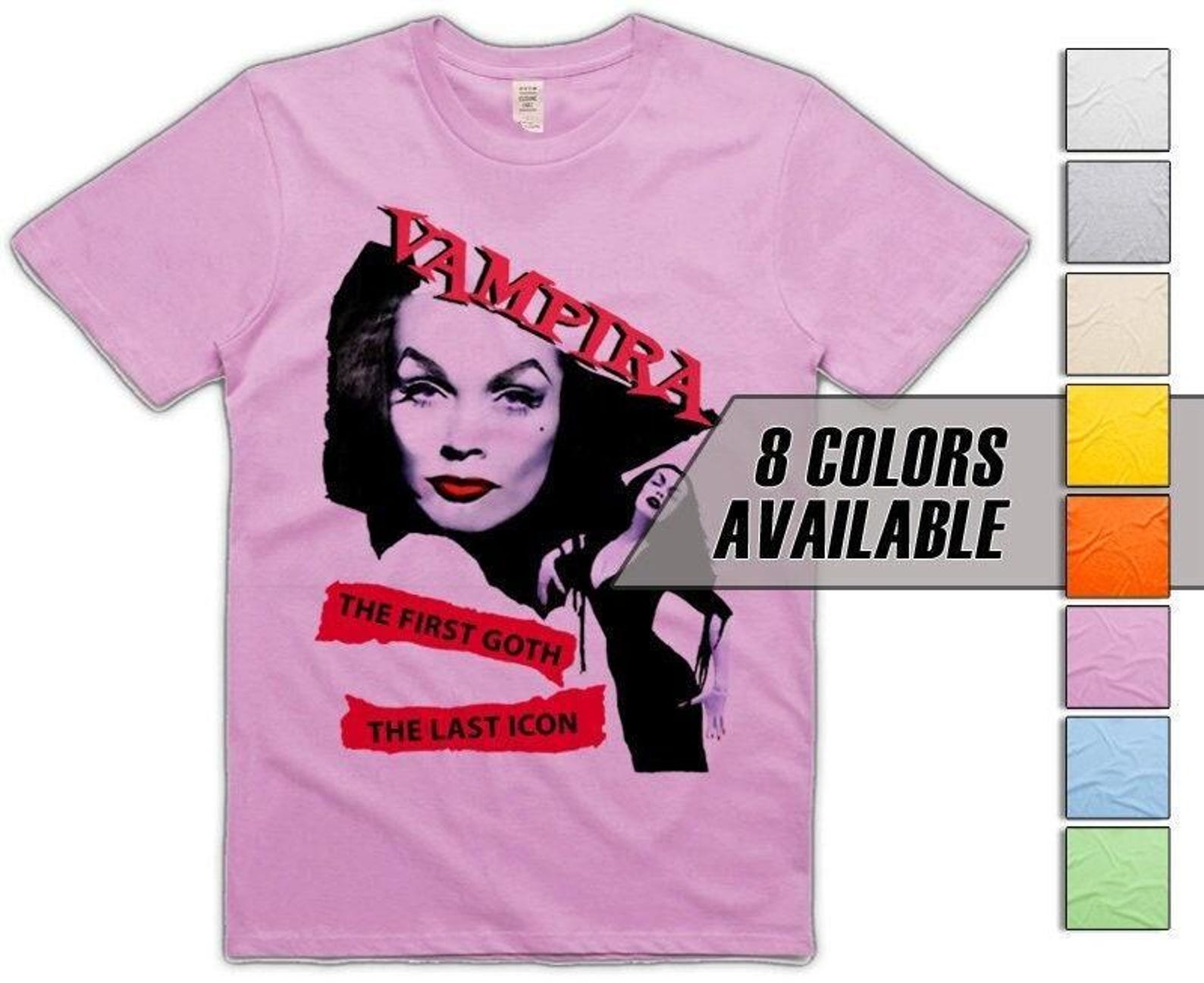 Vampira V22 Men s T-Shirt all sizes S-5XL 8 Colors available S