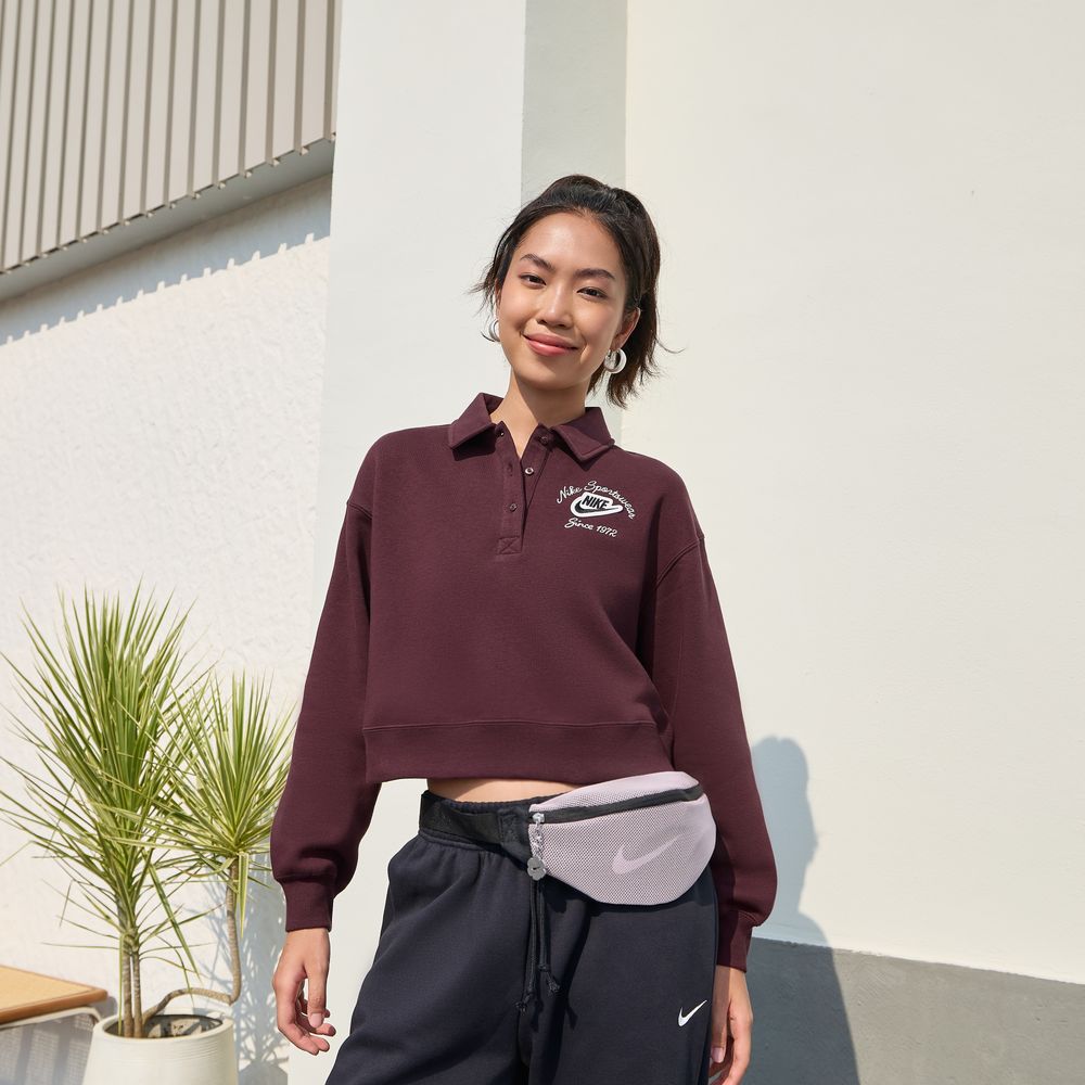 Nike Sportswear PHNX COLLARED Sweatshirt Women s M
