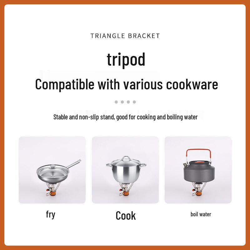 OEINGMODEGOL Mini Integrated Camping Stove
