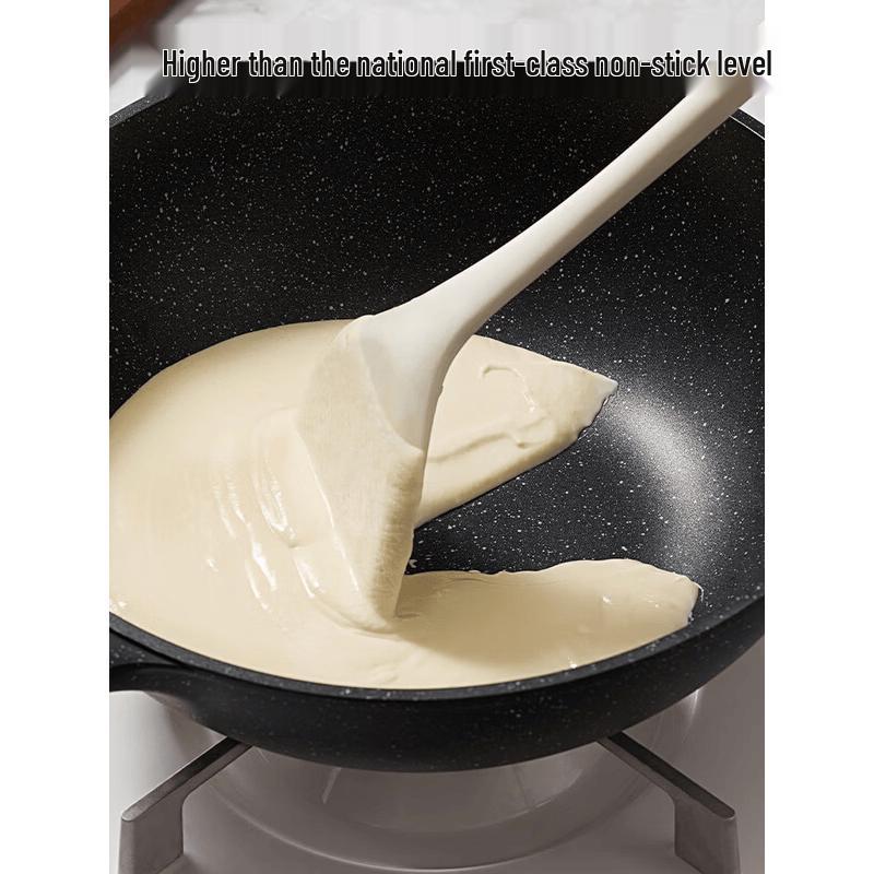 COOKER KING 32cm Black Maifan Stone Non-stick Wok