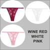 FINETOO 3PCS/Set Sexy G-string Panties Women Thongs  Lace Underwear Pantys Low-Waist Femme Underpants Mesh Transparent  Lingerie