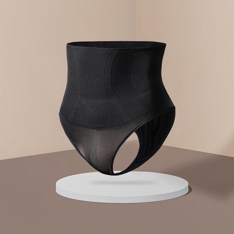 

Трусы-стринги с высокой талией и контролем живота для женщин - Большой размер, Сексуальный лифтинг бедер чёрный