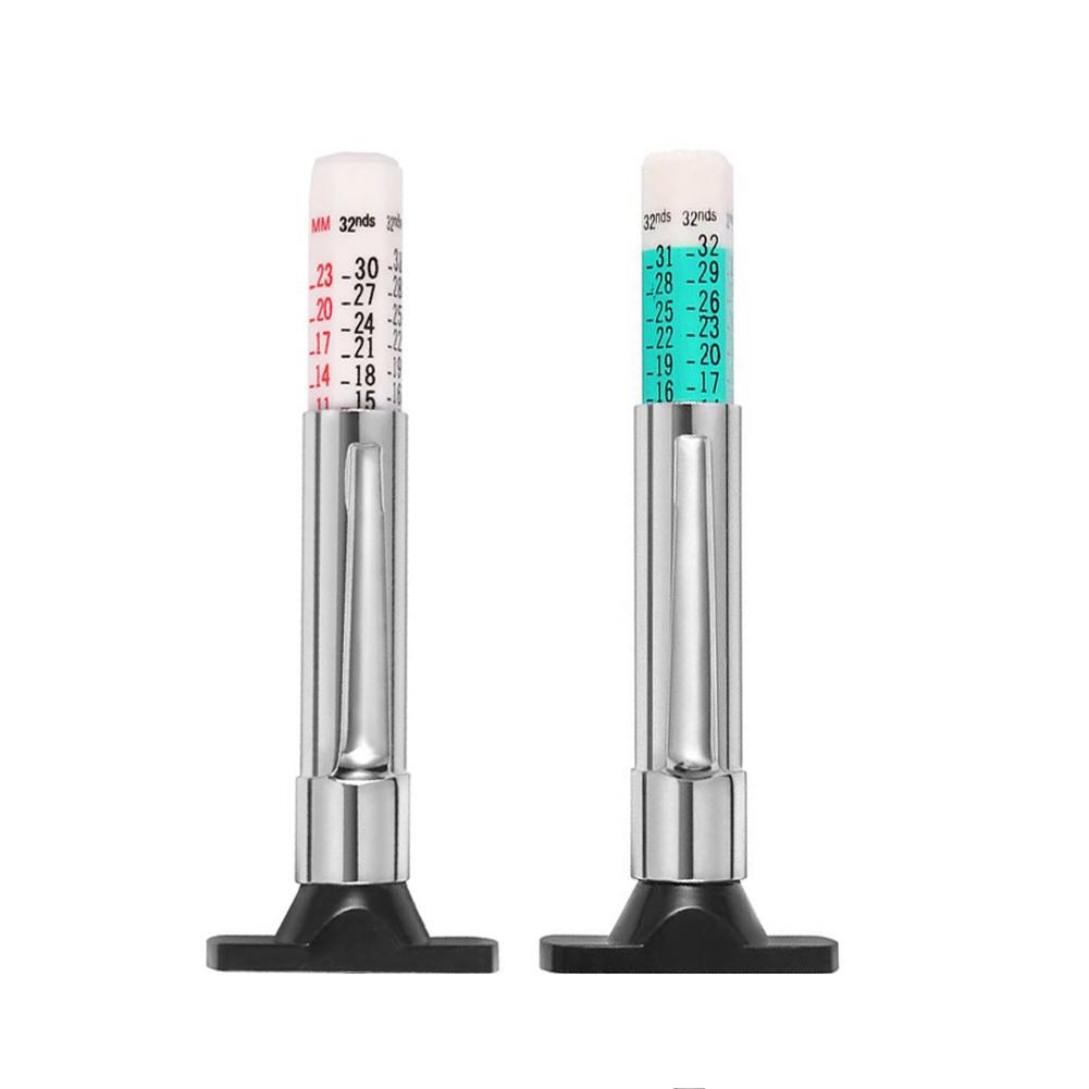 Car Tyre Tire Tread Depth Gauge Meter Auto Tire Wear Detection Measuring Pen Pen Color Coded Digital Caliper Monitoring System