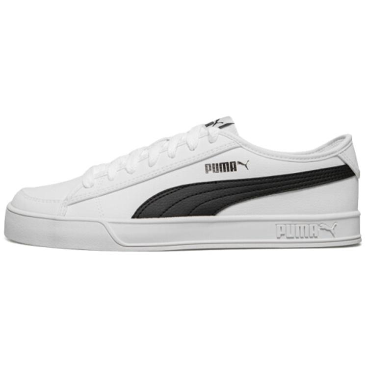 PUMA Smash v2 Vulc SL  White Black  Men s 367308-02 EU 35.5