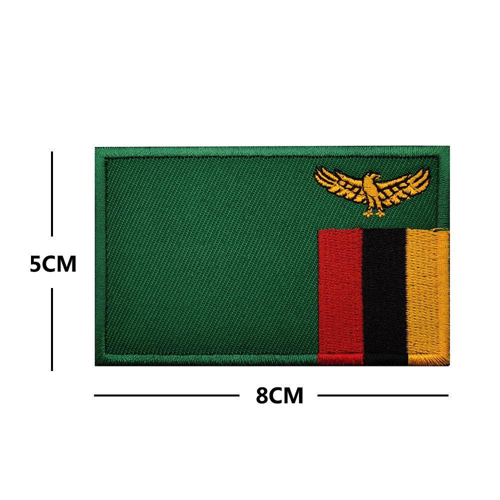 Toppa Toppa Bracciale Bandiera Nazioni Africane a Velcro (Sudafrica, Egitto, Kenya, Congo, Nigeria, Angola)
