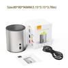 Multicolor Light Wax Warmer Aluminum Alloy Oil Burner Multi-functional Aroma Lamp  Bedroom Decor