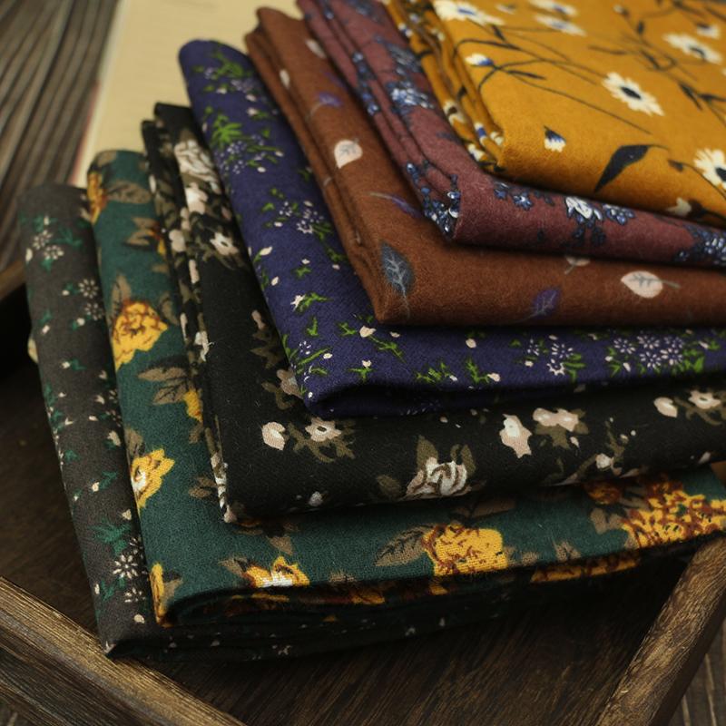 60*60CM Vintage Cotton Floral Cravat Scarf For Men Luxury Necktie Accessories Soft Ascot Scrunch Cravate Wedding Party Tie Gift