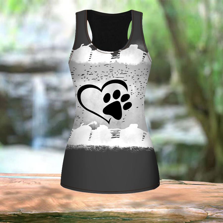 Женские летние спортивные рубашки с 3D оранжевым сердечным принтом для занятий йогой — фото 4