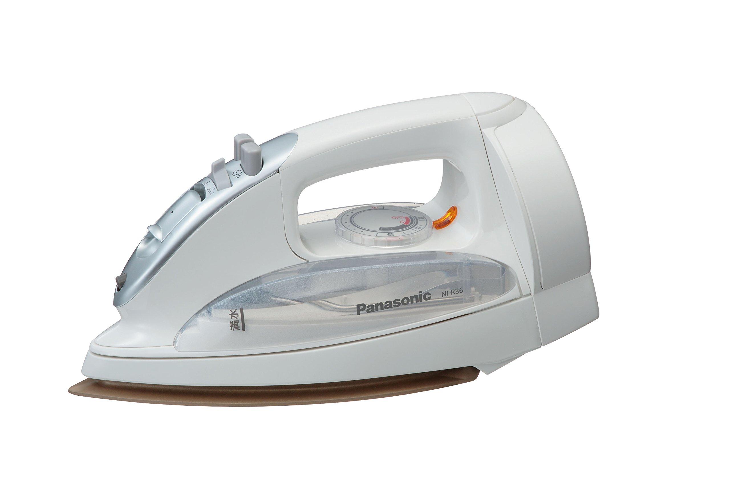 

Паровой утюг Panasonic с катушкой для шнура, серебристый NI-R36-S