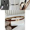 Stylish Korean Double Buckle Waist Belt For Women Perfect For Dresses Sweaters Coats